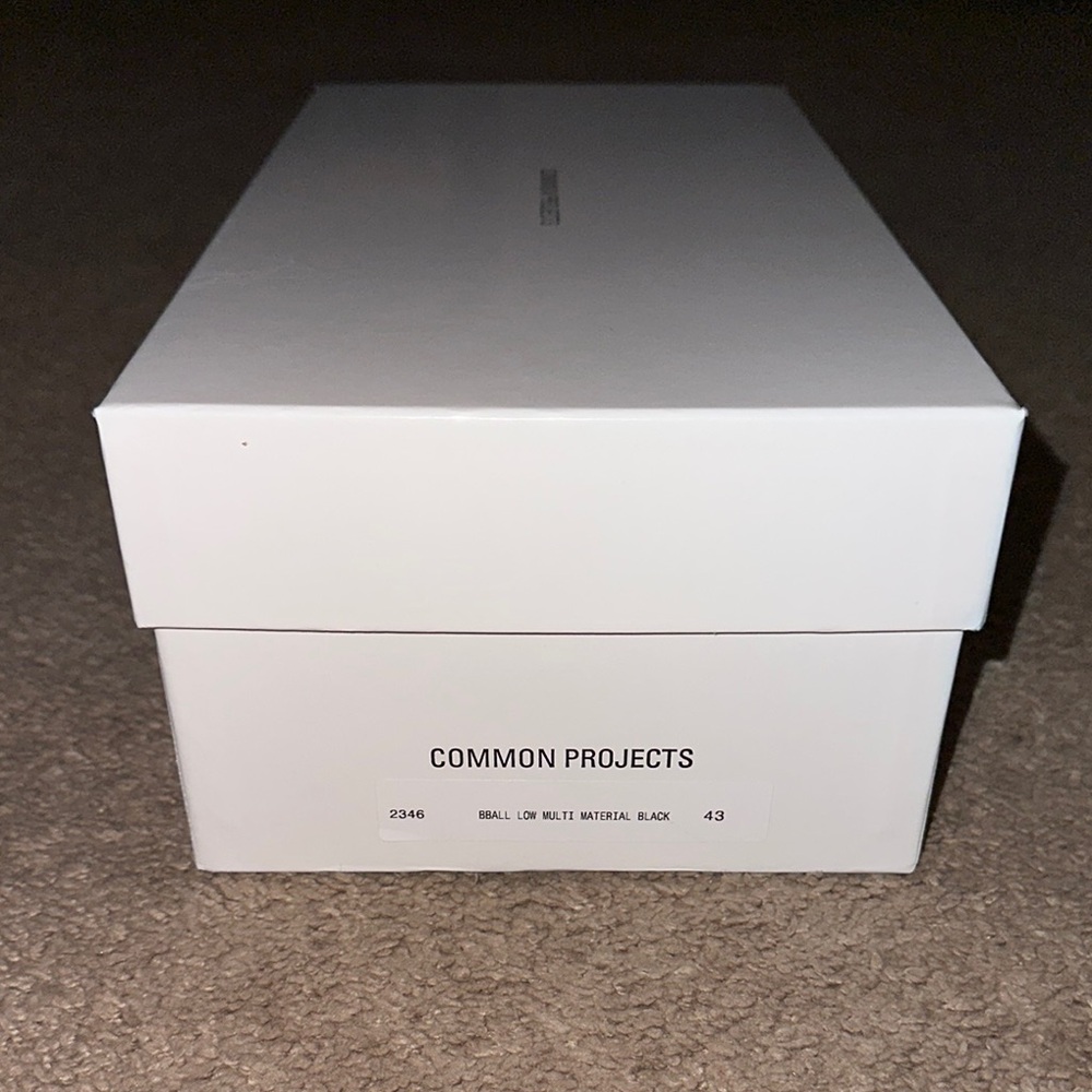 Men's Common Projects B-Ball Low Black - Picture 4 of 7